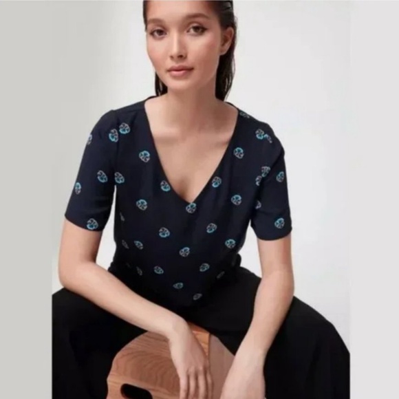 Aritzia Babaton Randy Blouse Size S - Picture 1 of 11